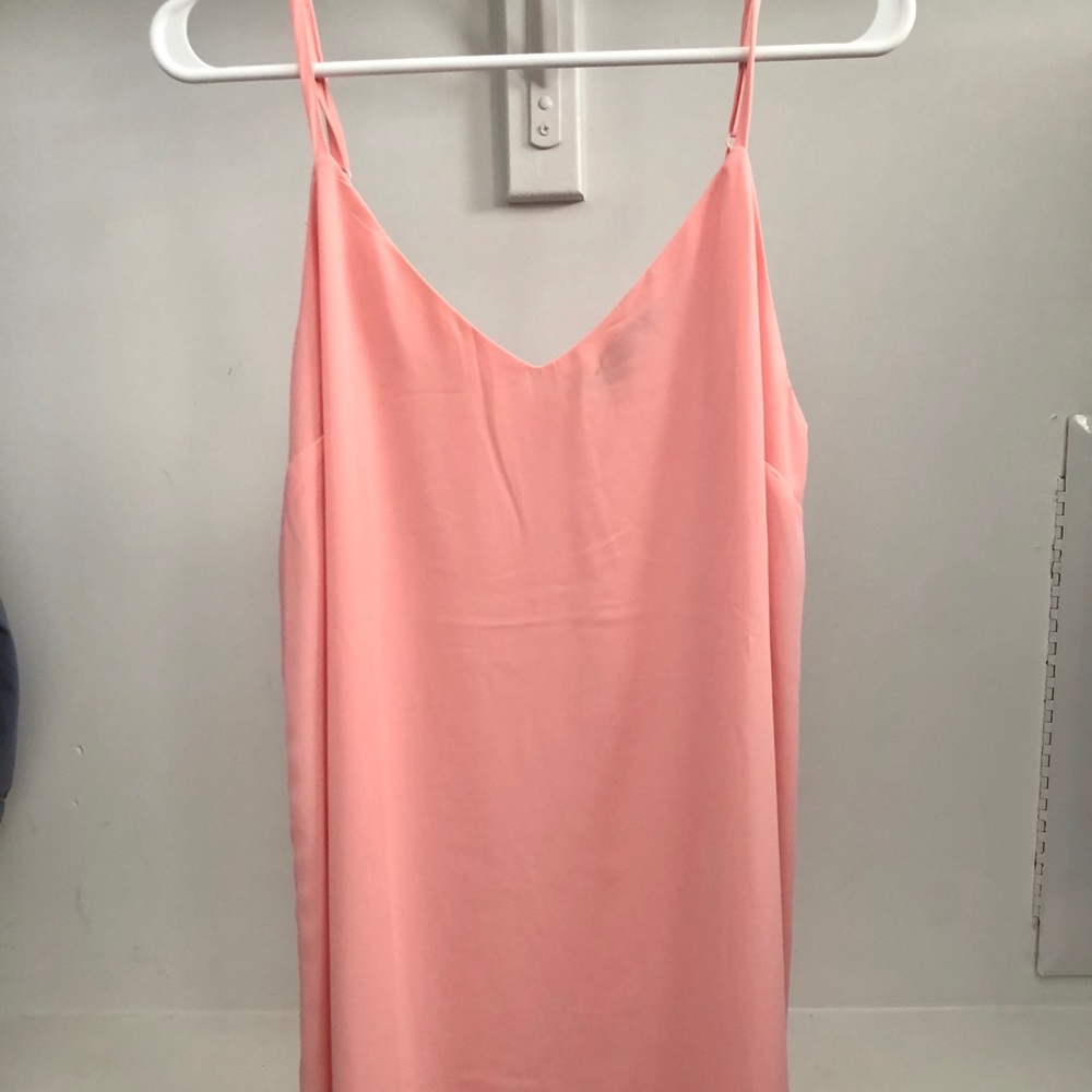 Spaghetti sleeve dress